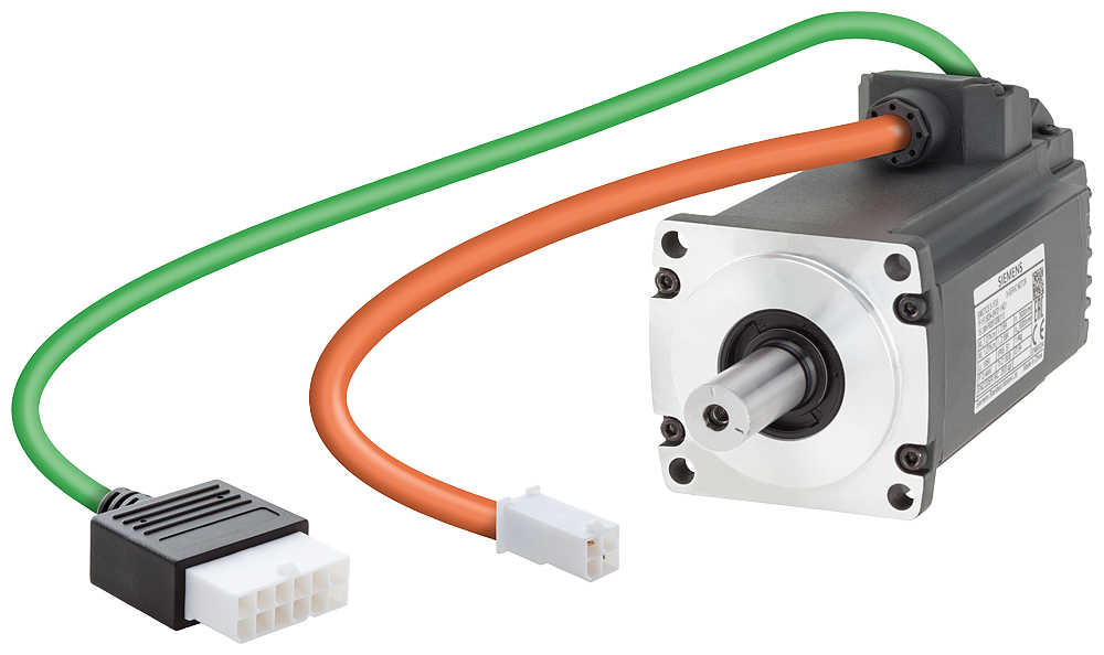 [Imagem SERVOMOTOR CA 1,27NM 3000RPM 0,4KW 2,6A IP65 SIMOTICS S 1FL60342AF211AA1 SIEMENS]
