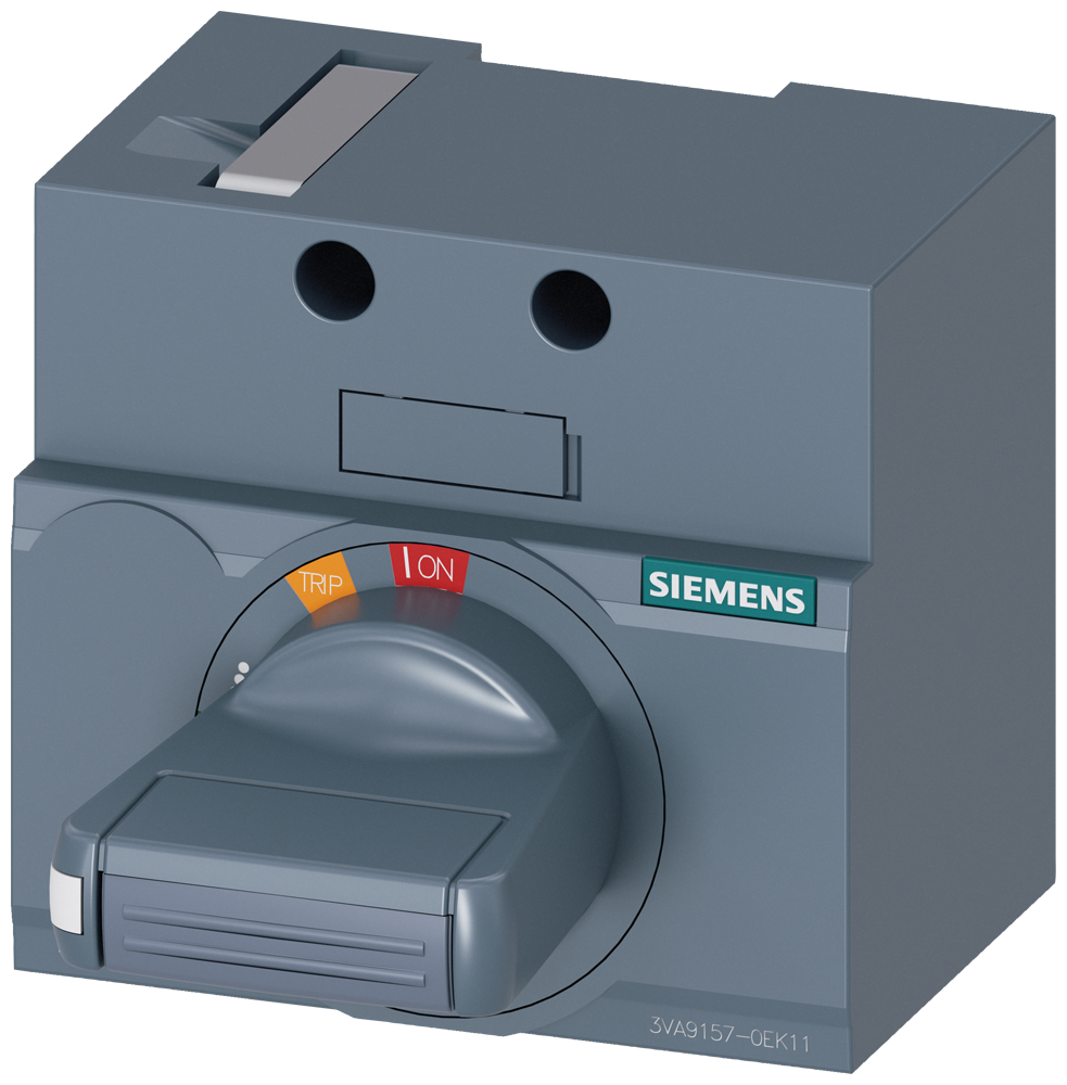 [Imagem ACIONAMENTO GIRATÓRIO FRONTAL PADRÃO IEC IP30/40 ACESSÓRIOS PARA 3VA1 100/160 3VA91570EK11 SIEMENS]