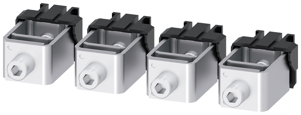 TERMINAL COM MOLDURA 4 PEÇAS ACESSÓRIOS PARA: 3VA1 250 3VA92540JA12 SIEMENS