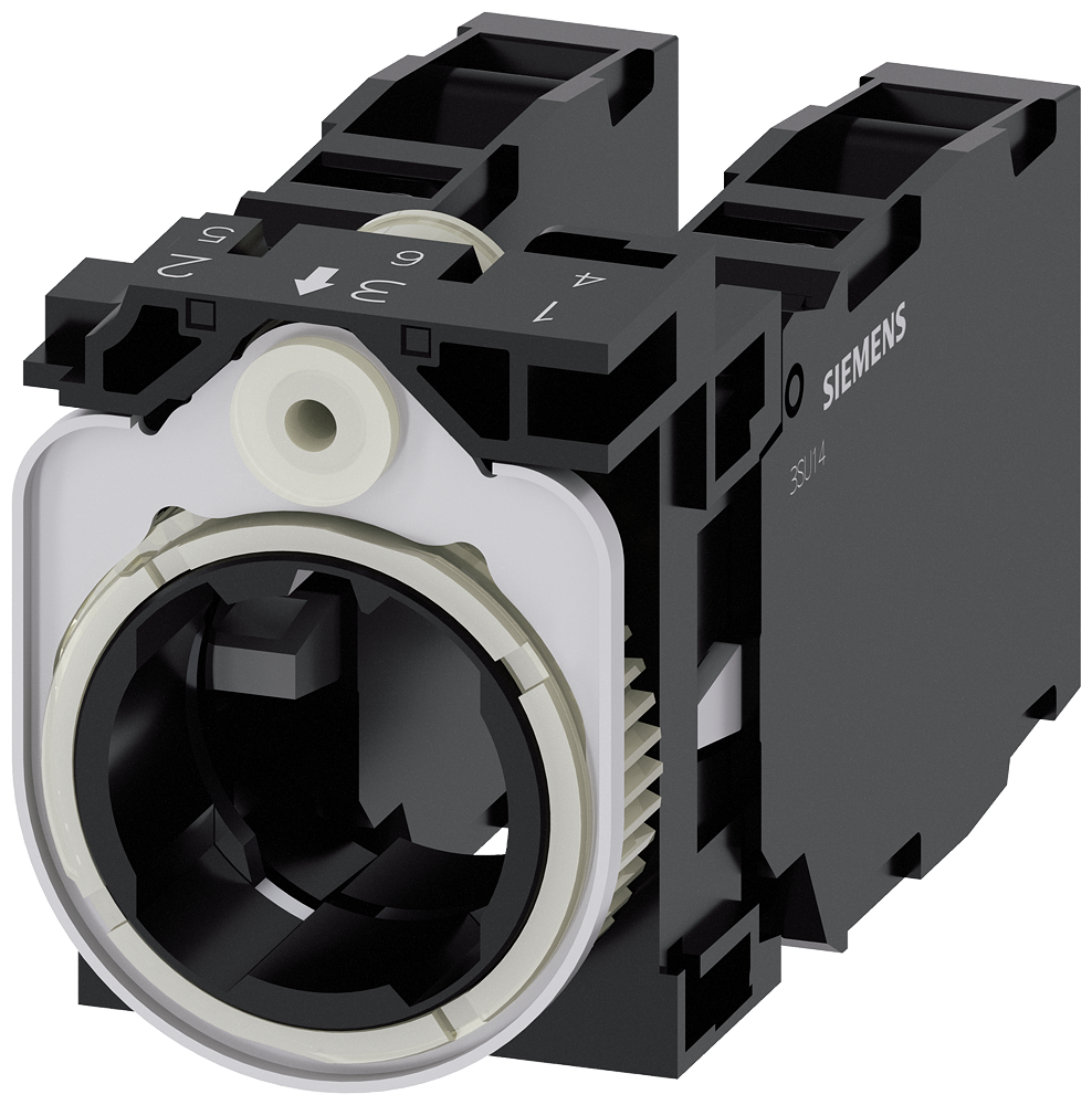 [Imagem SUPORTE PARA 3 MÓDULOS 1NA+1NF 1NA+1NF 3SU15001AA101LA0 SIEMENS]