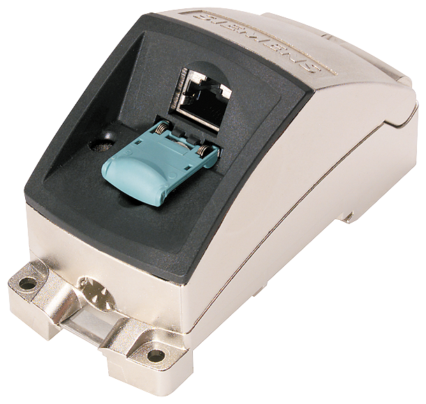 [Imagem do produto BASE MODULAR PARA CONEXÃO RJ45 COM INSER 6GK19011BE000AA2 SIEMENS]