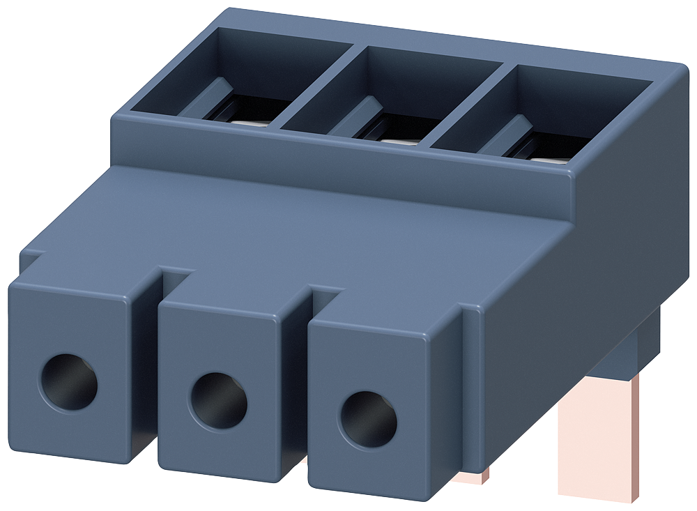 [Imagem TERMINAL DE ALIMENTAÇÃO TRIFÁSICO 3RV19355A SIEMENS]