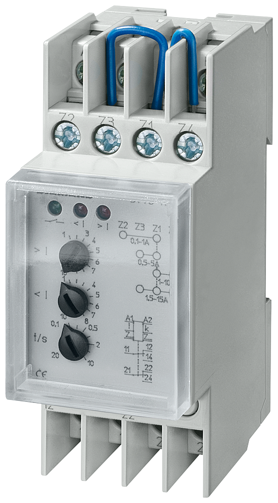 RELÉ DE SUBCORRENTE/SOBREINTENSIDADE T5570 CA 230 V 1/5/10/15A 1 FASE COM TAM 5TT6115 SIEMENS