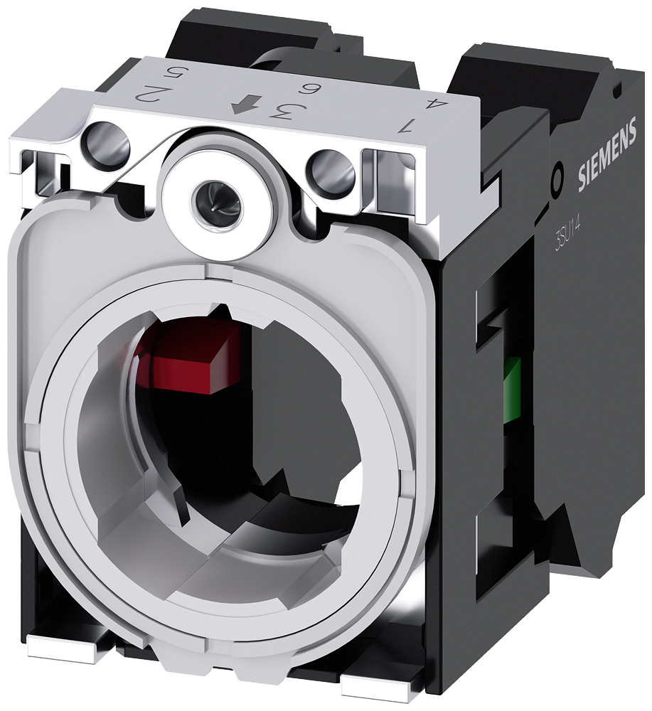SUPORTE PARA 3 MÓDULOS METAL 1NA 1NF 3SU15101AA103MA0 SIEMENS