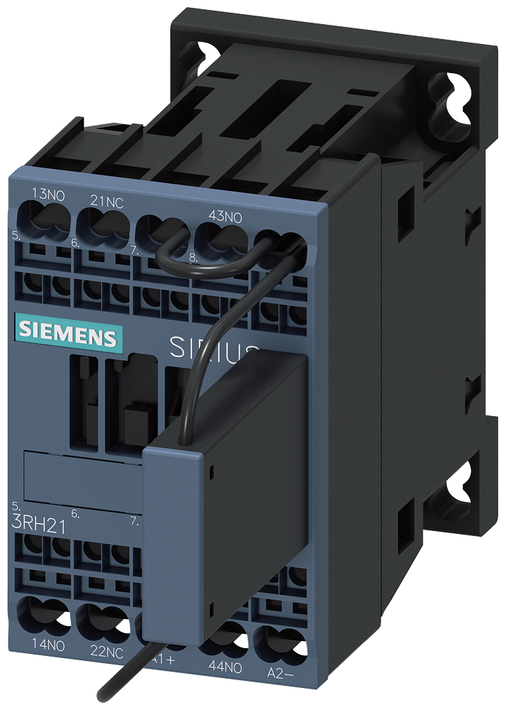 CONTATOR AUXILIAR DE PERCURSO 2 NA + 1 NF CC 125 V 0,7-1,25* US 3RH21222KG400LA4 SIEMENS