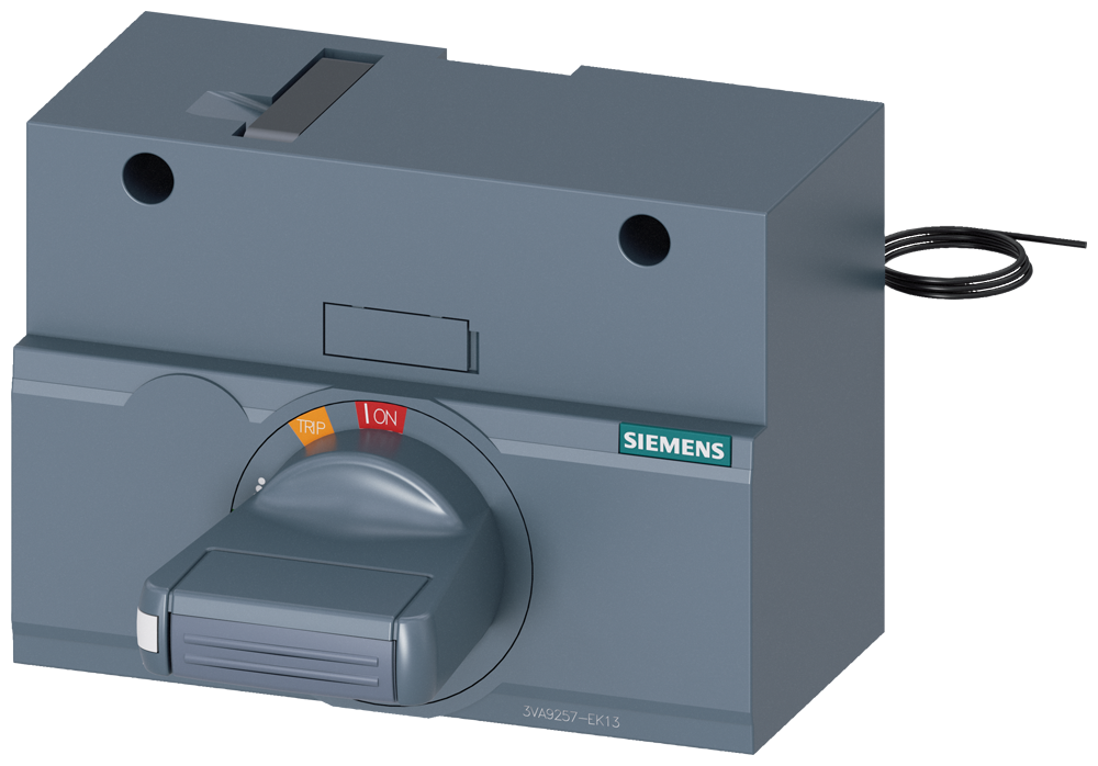 ACIONAMENTO ROTATIVO FRONTAL PADRÃO IEC IP30/40 KIT DE ILUMINAÇÃO 24V CC ACES 3VA92570EK13 SIEMENS