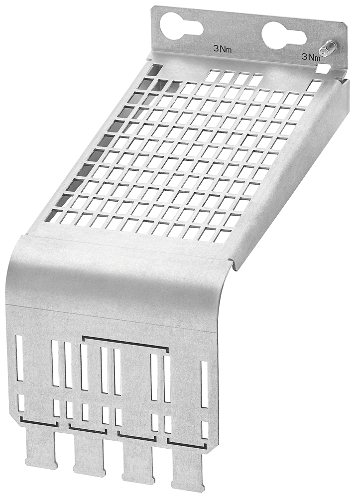 [Imagem PLACA CONECTORA PARA BLINDAGEM DE 150MM 6SL31621AF000BA1 SIEMENS]