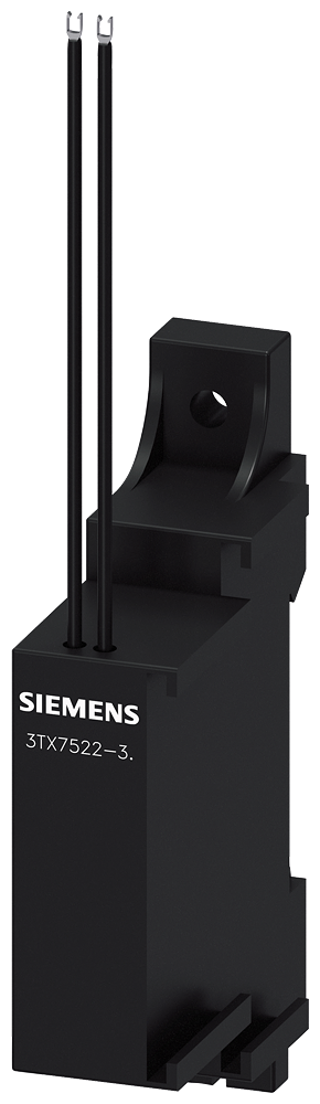 LIMITADOR DE SOBRETENSÃO VARISTOR PARA CONEXÃO DE CORRENTE CONTÍNUA DE BAIXO 3TX75723G SIEMENS
