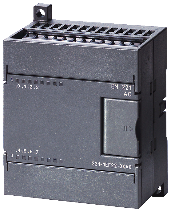 [Imagem do produto S7-200: EM 221 8DI, 120/230V AC 6ES72211EF220XA0 SIEMENS]