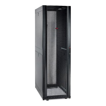 [Imagem do produto INVÓLUCRO NETSHELTER SX DE 45 U 600 MM DE LARGURA X 1070 MM DE PROFUNDIDADE COM PAINÉIS LATERAIS PRETO AR3105 SCHNEIDER]