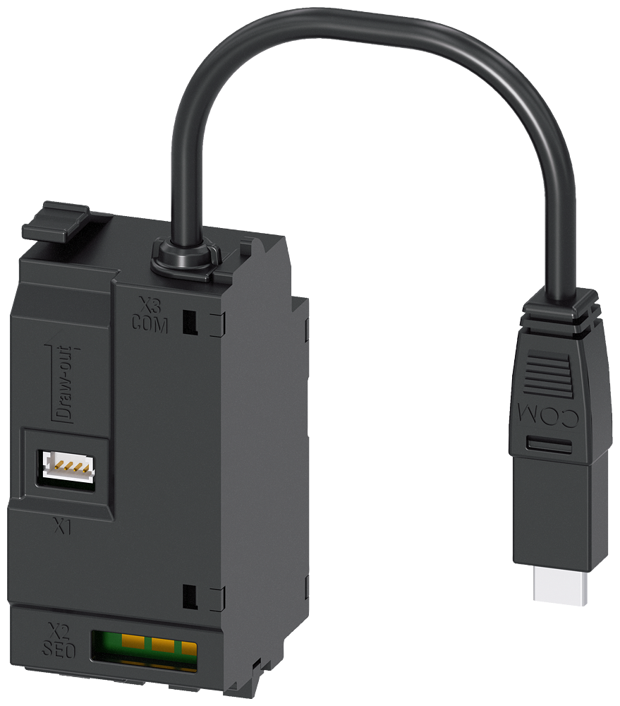 [Imagem do produto MÓDULO DE COMUNICAÇÃO COM060 ACESSÓRIOS PARA 3VA2 400/630/1000 3VA93870TB10 SIEMENS]