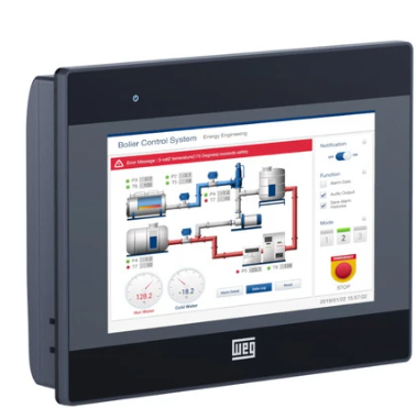 [Imagem IHM TOUCH TFT 7POL 24VCC NEMA4/IP65 CMT2078X 16280337 WEG]