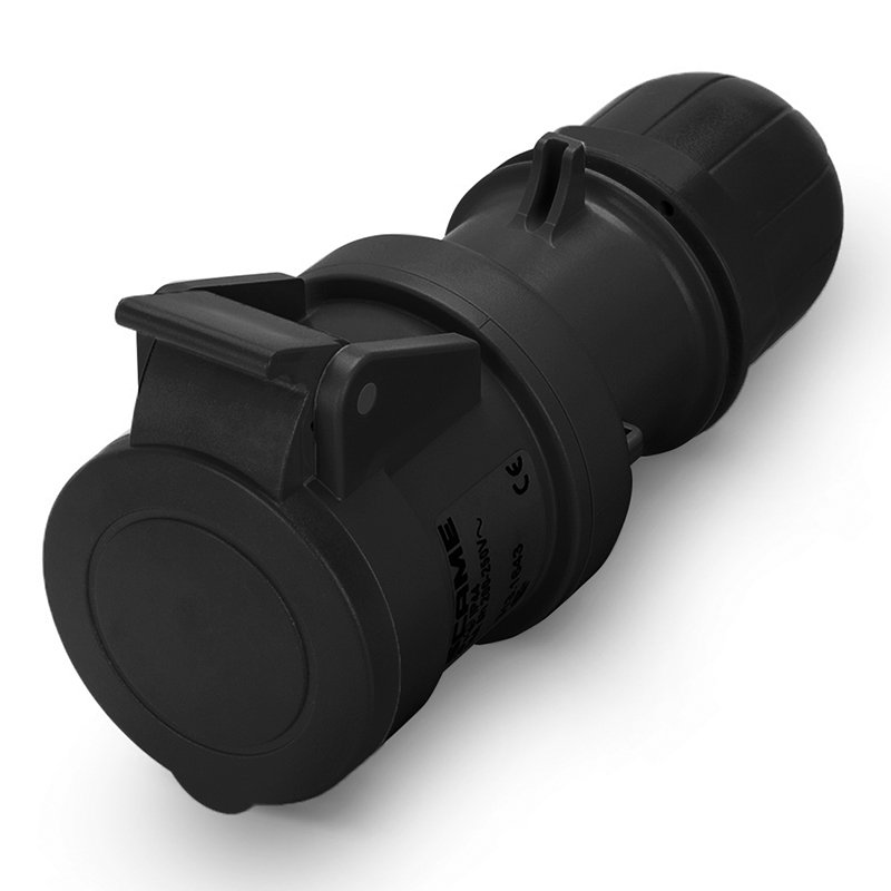 [Imagem do produto TOMADA MÓVEL 2P+T IP44 16A 6H 200-250V 313.1643P.K SCAME]