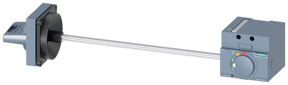 [Imagem ACIONAMENTO ROTATIVO DE PAREDE LATERAL PADRÃO IEC IP65 ACESSÓRIOS PARA: 3VA1  3VA91570PK11 SIEMENS]