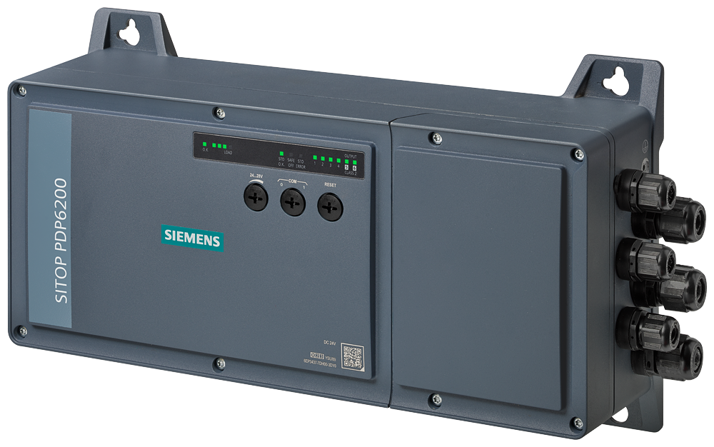 FONTE DE ALIMENTAÇÃO DE CORRENTE SITOP PDP6200 TRIFÁSICA 24 V CC/46 A 6EP34377DH003DY0 SIEMENS
