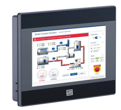 [Imagem IHM TOUCH TFT 7POL 24VCC NEMA4/IP65 CLPMT8072IP 16981515 WEG]