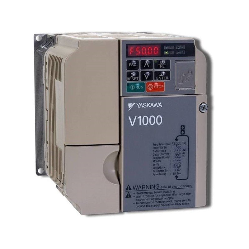 [Imagem do produto INVERSOR  DE FREQUÊNCIA V1000 200-240V 50/60HZ 12,0A YASKAWA]