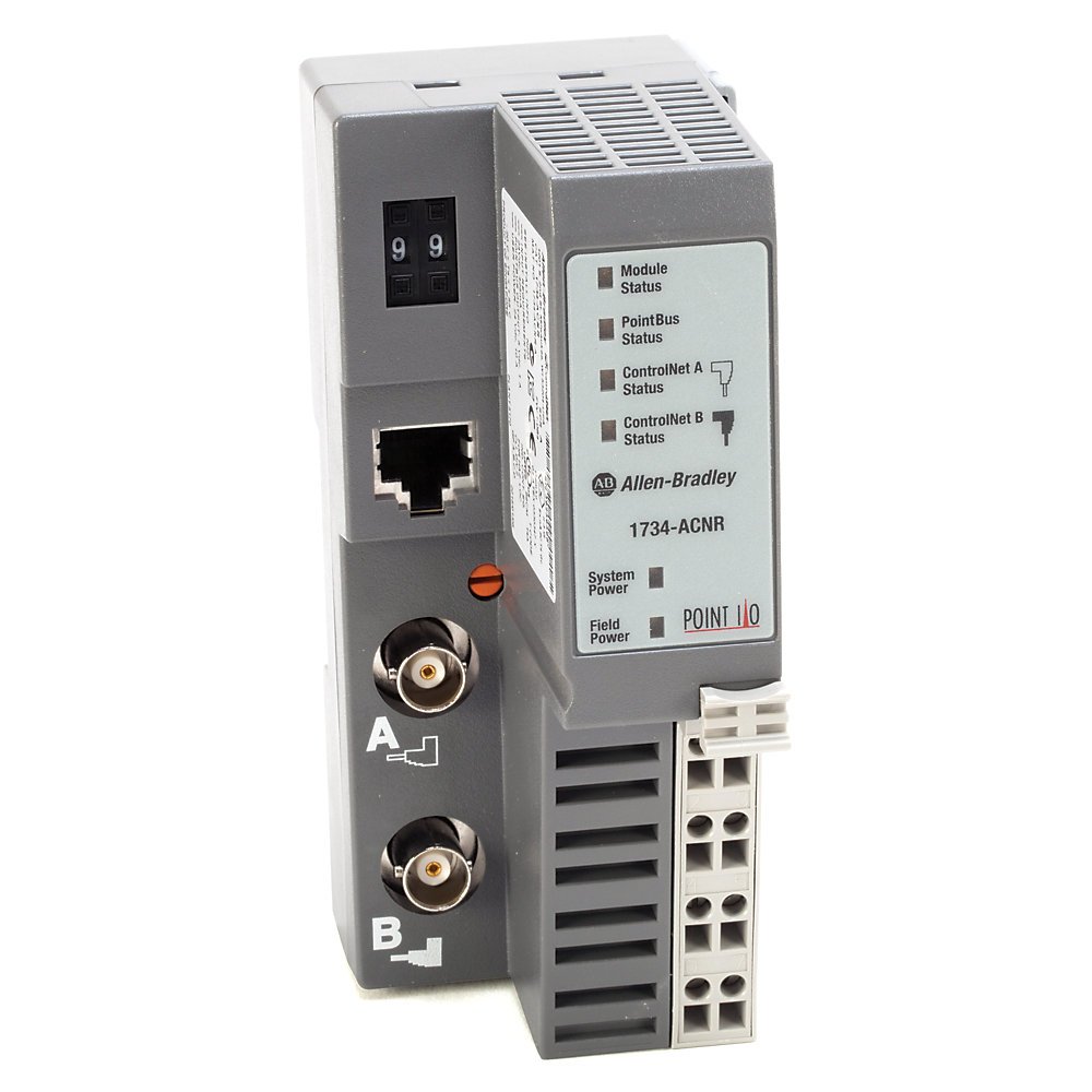 [Imagem do produto ADAPTADOR DE REDE CONTROLNET I/O 24VCC 1734ACNR ROCKWELL ALLEN BRADLEY]