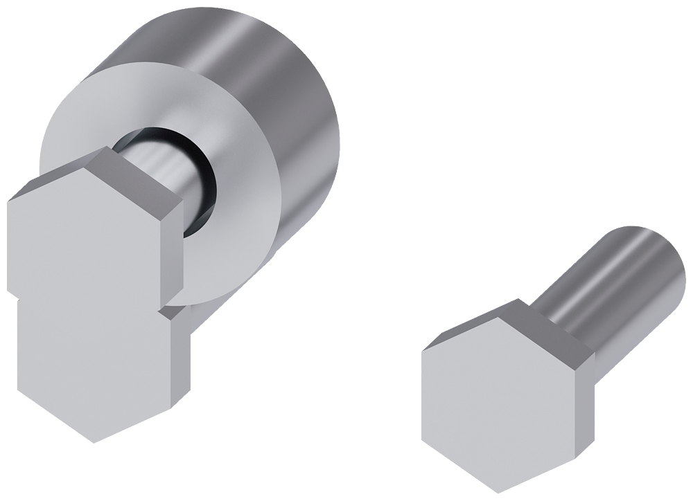 ACESSÓRIOS PARA SECCIONADORAS-FUSÍVEIS EM LINHA TAM. NH2-3 CONJUNTO DE MONTA 3NJ49115AA00 SIEMENS