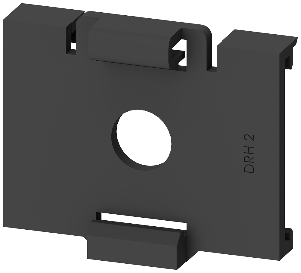 [Imagem do produto ACESSÓRIOS FIXAÇÃO EM TRILHOS DIN PARA 4NC52 4NC59255LT21 SIEMENS]