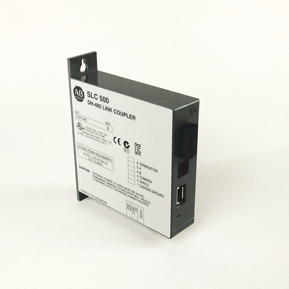 [Imagem do produto ACOPLADOR LINK ISOLADO SLC 1747AIC ROCKWELL ALLEN BRADLEY]