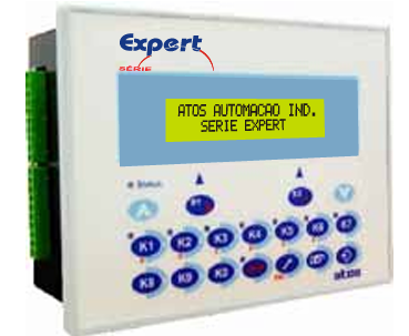 [Imagem CONTROLADOR PROGRAMÁVEL COM IHM 110/220VCA 1752P22 ATOS EXPERT]