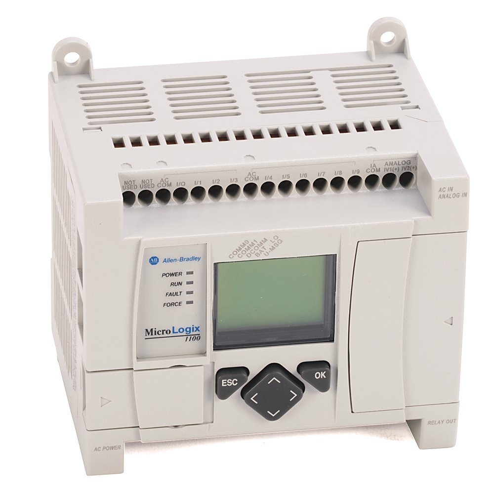 [Imagem CONTROLADOR MICROLOGIX 1100 16 PONTOS 1763L16BWA ROCKWELL ALLEN BRADLEY]
