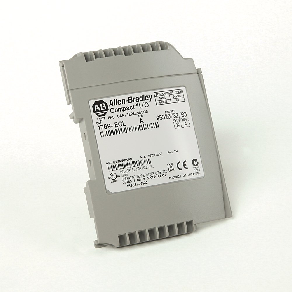 [Imagem TAMPA EXTREMIDADE ESQUERDA COMPACTLOGIX 1769ECL ROCKWELL ALLEN BRADLEY]