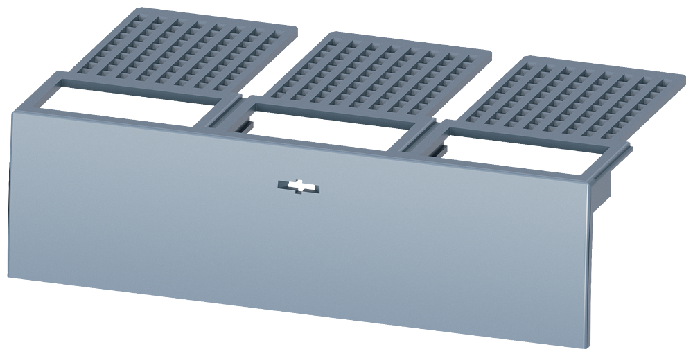 [Imagem TAMPA DE TERMINAL DE 3 POLOS 1 PÇ. ACESSÓRIOS PARA: 3VM13/14 3VM94810WD30 SIEMENS]