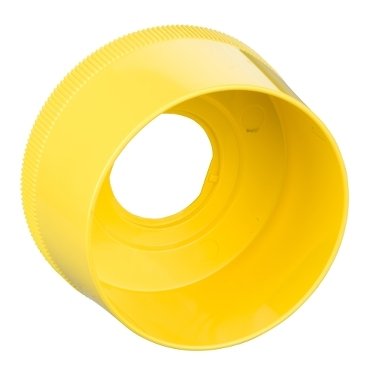 [Imagem CAPA DE PROTEÇÃO REDONDA PARA BOTÃO DE PARADA DE EMERGÊNCIA Ø40MM PLÁSTICO AMARELO 63.5MM ZB4BZ1905 SCHNEIDER]