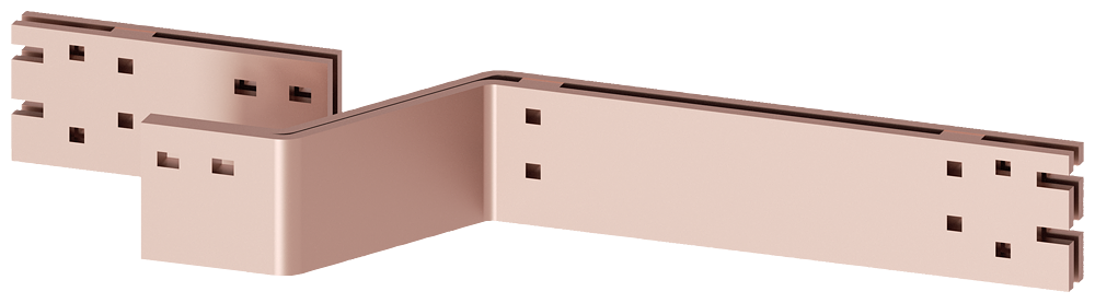 BARRAMENTO DE COBRE TAMANHO DA ESTRUTURA 2 (3600 A) ACOPLAMENTO EM N: 2X80X1 8LK60368AA64 SIEMENS