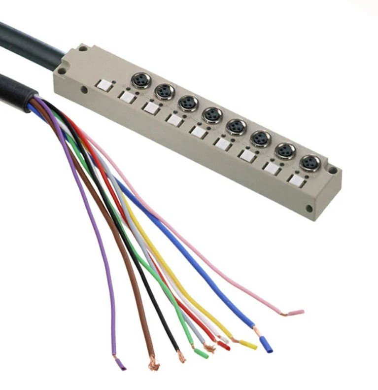 CAIXA SENSOR SAI-6-F 3P L 5M, M8 - IP 68 1828700000 WEIDMULLER