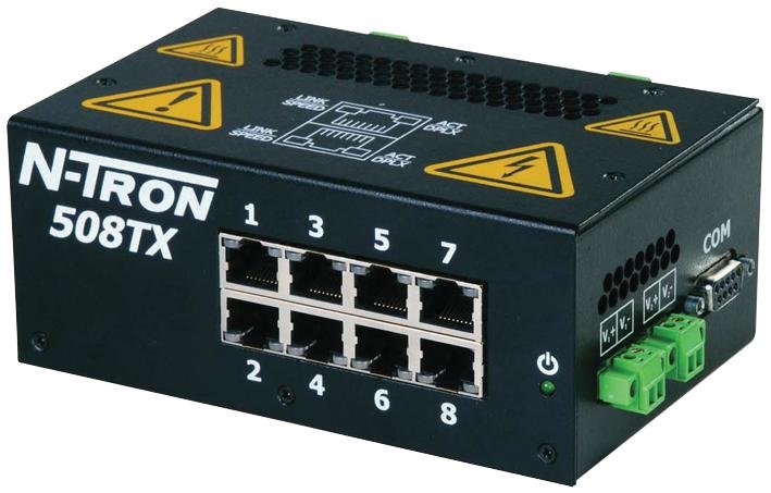 [Imagem do produto SWITCH ETHERNET 8PORTAS 508TXA N-TRON]