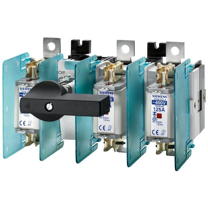 CHAVE SECCIONADORA COM FUSÍVEL TRIPOLAR 250A 3KL55301GB01 SIEMENS