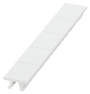 PLACA DE INDICAÇÃO INSCRIÇÃO FRONTAL L: 16,2 MM FIXAÇÃO POR CLIQUE BRANCO 8WH81207XA05 SIEMENS
