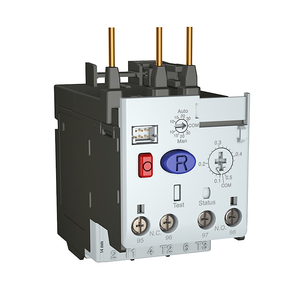 RELÉ DE SOBREPOSIÇÃO DE MONTAGEM DIRETA E100 1-5A 1931EFCB ROCKWELL ALLEN BRADLEY