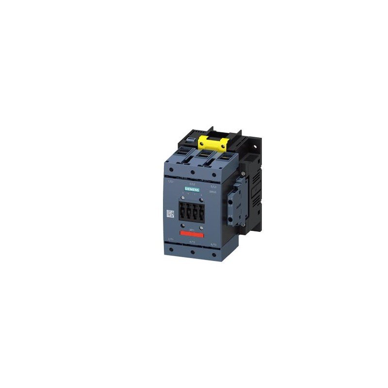 [Imagem CONTACTOR, AC-3E, 115A/55KW/400V, 3 POLOS, AC/DC200-277V, F-PLC-IN, 2NA+2NF,  3RT10541SP363PA0 SIEMENS]