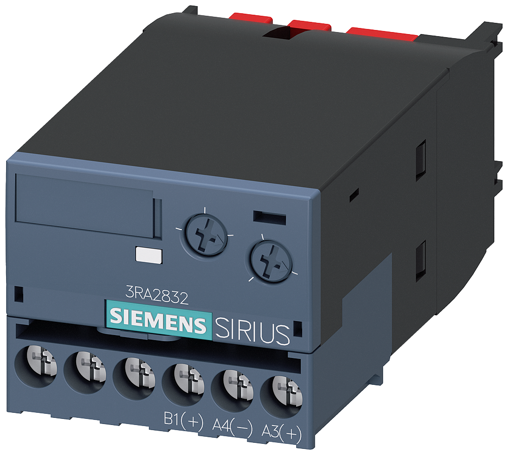 RELÉ DE TEMPO ELETRÔNICO ATRASADO NO CORTE COM SINAL DE COMANDO E SAÍDA DE 3RA28321DH10 SIEMENS