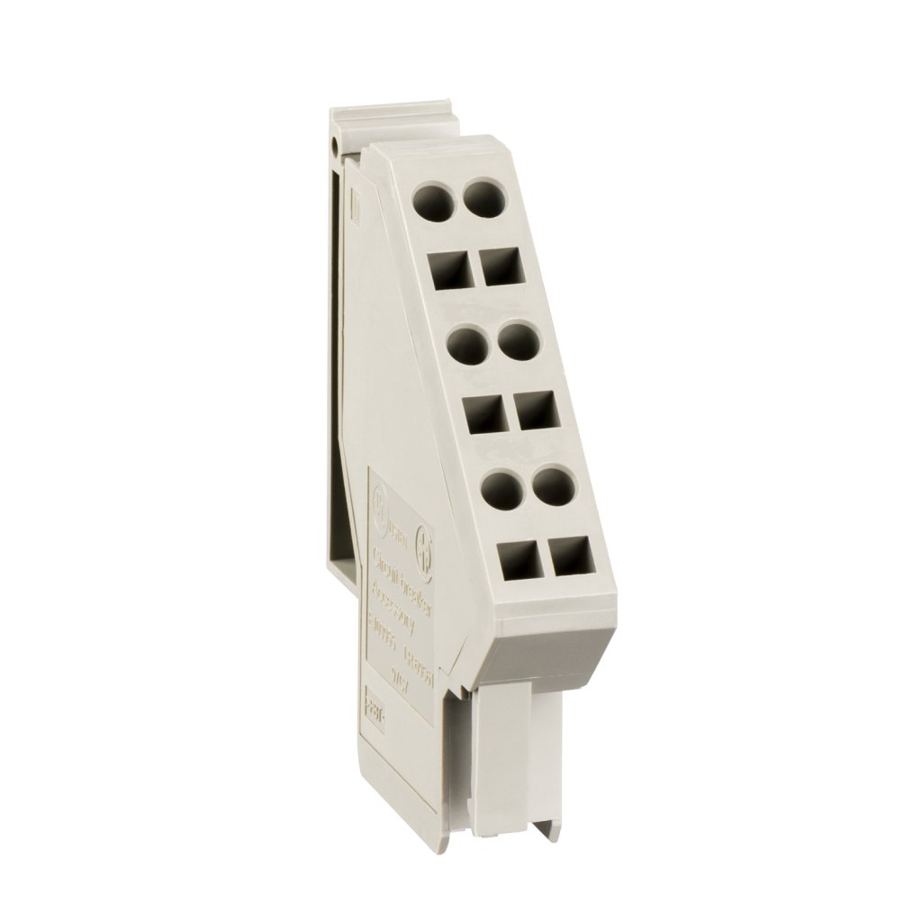 [Imagem do produto 6 WIRES TERMINAL BLOCK MASTERPACT NT/NW FOR FIXED DEVICES SPARE PART 47075 SCHNEIDER]