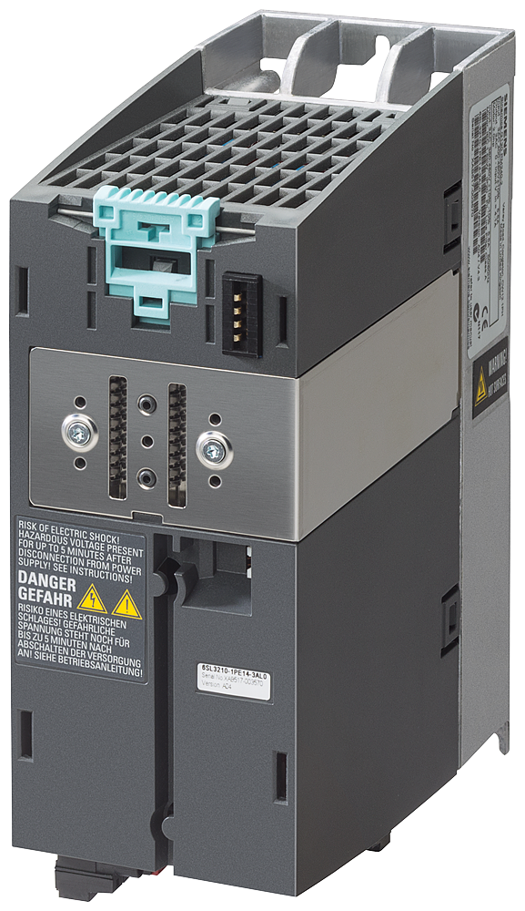 [Imagem MÓDULO DE POTÊNCIA TRIFÁSICO 1.5KW 4.1A 380/480V 47/63HZ SINAMICS PM240-2 6SL32101PE143UL1 SIEMENS]