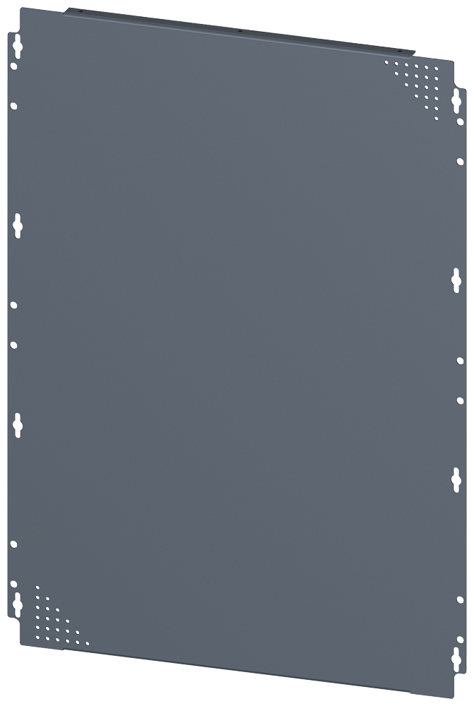 CHAPA DE MONTAGEM MONTAGEM RÁPIDA COM PARAFUSO S PERFURADA A: 800 8MF18602AA120 SIEMENS