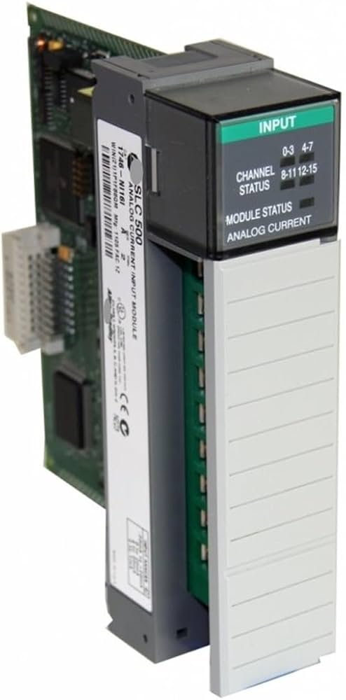 [Imagem do produto MÓDULO DE ENTRADA ANALÓGICA SLC 16 PONTOS 1746NI16I ROCKWELL ALLEN BRADLEY]