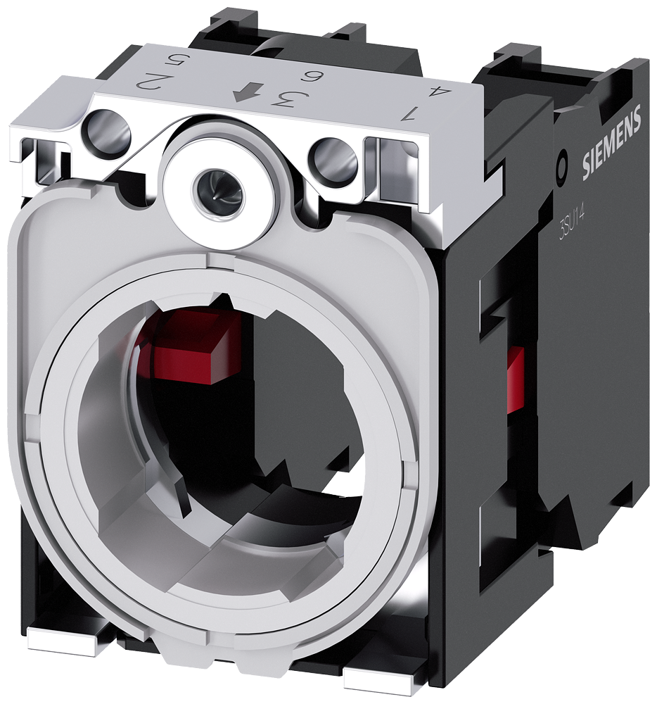 SUPORTE PARA 3 MÓDULOS METAL 1NF 1NF LIGAÇÃO POR PARAFUSO 3SU15101AA101PA0 SIEMENS