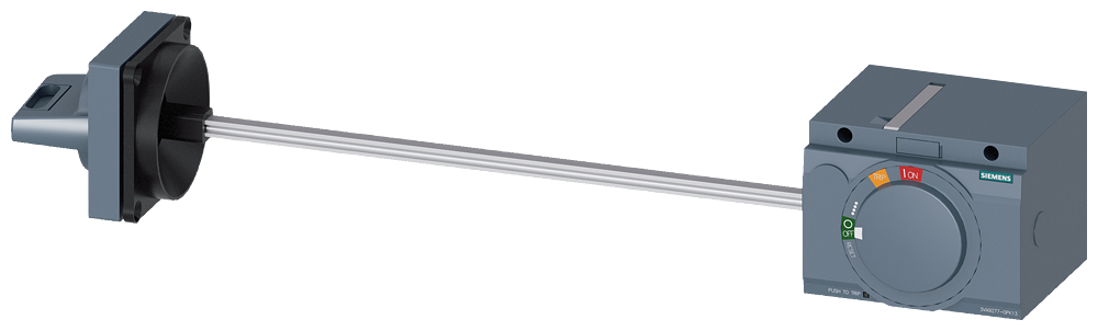 ACIONAMENTO ROTATIVO DE PAREDE LATERAL PADRÃO IEC IP65 PARA 3VA6 150/250 3VA 3VA92770PK13 SIEMENS