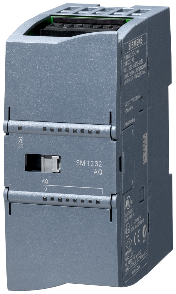 [Imagem MÓDULO DE SAÍDA ANALÓGICA SM1232 2AO SIMATIC S7-1200 6ES72324HB320XB0 SIEMENS]