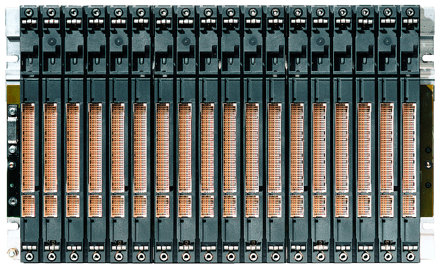 [Imagem S7-400: RACK CR2 18 SLOTS 6ES74012TA010AA0 SIEMENS]