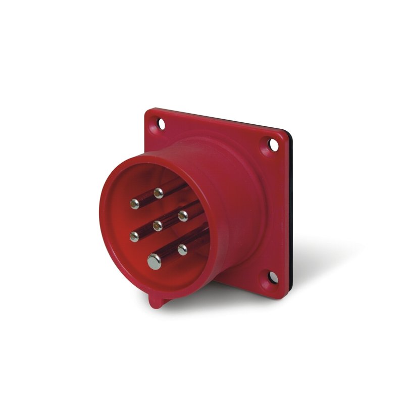 [Imagem do produto PLUGUE EMBUTIR 16A 6P+T 9H IP44 243.1695-7 SCAME]