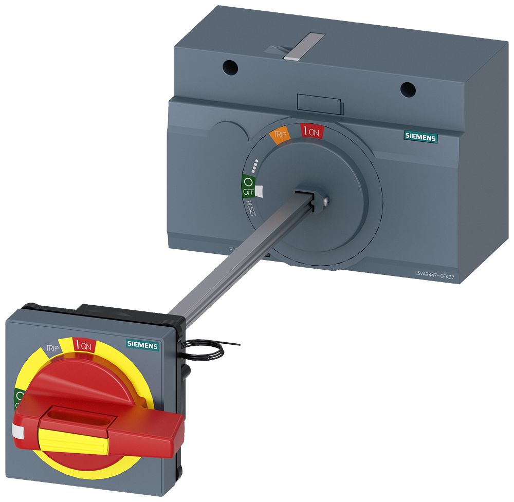 ACIONAMENTO GIRATÓRIO DO ACOPLAMENTO DA PORTA DE DESLIGAMENTO DE EMERGÊNCIA 3VA94470FK37 SIEMENS