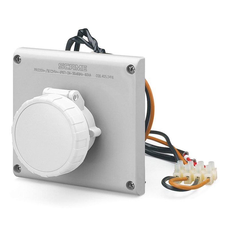 [Imagem do produto TOMADA DE EMBUTIR EMBUTIR OMNIA 2P 16A <50V 12H IP67 405.2421 SCAME]