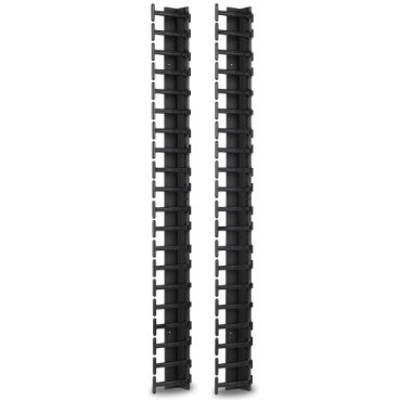 [Imagem GERENCIADOR VERTICAL DE CABEAMENTO PARA INVÓLUCROS NETSHELTER SX DE 600MM DE LARGURA E 42 U (QUANTIDADE: 2) AR7721 SCHNEIDER]